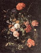 HEEM, Jan Davidsz. de Vase of Flowers sf oil on canvas
